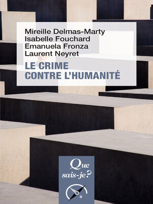 cover image of Le Crime contre l'humanité